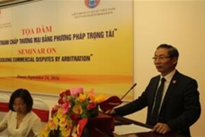Tọa đàm “Giải quyết tranh chấp thương mại bằng phương pháp trọng tài”