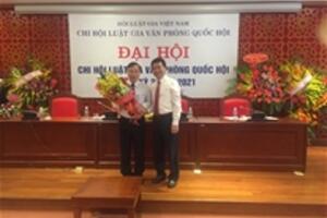 Đại hội Chi hội Luật gia Văn phòng Quốc hội nhiệm kỳ 2016- 2021