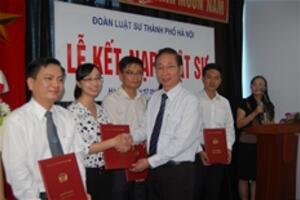 Đoàn Luật sư Hà Nội kết nạp thêm 29 luật sư