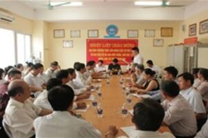 Chủ tịch Liên đoàn Luật sư Việt Nam và đại diện Dự án JICA thăm và làm việc tại tỉnh Thanh Hóa