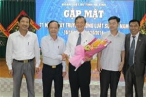 Đoàn luật sư tỉnh Hà Tĩnh tổ chức gặp mặt nhân 71 năm ngày Truyền thống Luật sư Việt Nam