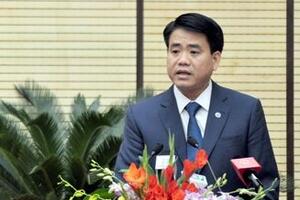 Chủ tịch Hà Nội Nguyễn Đức Chung về làm việc tại Mỹ Đức