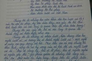 Hàng trăm luật sư tương lại kiến nghị bỏ khoản 3 Điều 19 Dự thảo sửa đổi Bộ luật Hình sự