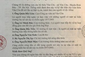 Kỳ án khởi tố xong 14 năm mới tuyên án: Dư âm phản biện tại nghị trường Quốc hội.