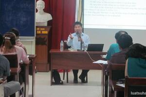 Khoá bồi dưỡng giới thiệu :" Những nội dung mới của Bộ luật Tố tụng dân sự năm 2015 và các chế định về Quyền sở hữu và Hợp đồng”