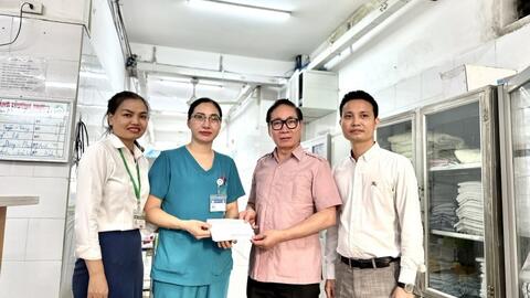 Xúc động hình ảnh 10 nạn nhân vụ cháy chung cư mini được ra viện